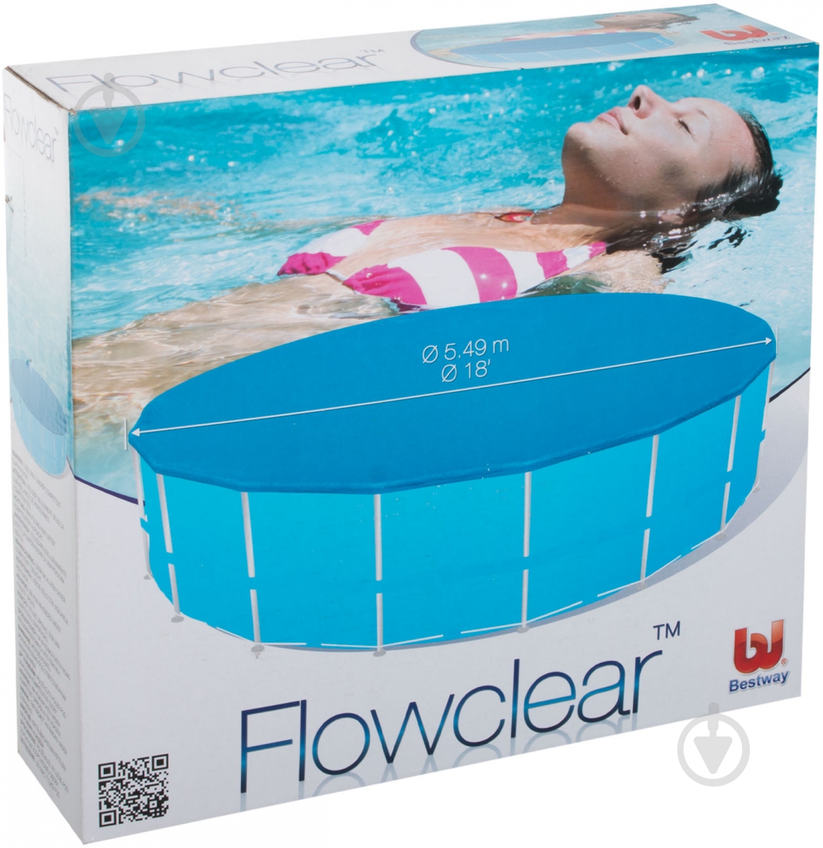 Тент для бассейна Bestway Flowclear 549 см 58039 - фото 2 Тент для бассейна Bestway Flowclear 549 см 58039 - фото 2