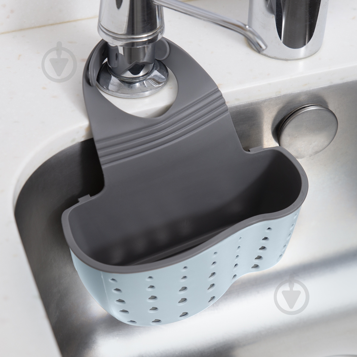 Держатель мочалки MVM голубой К-1524 - фото 7