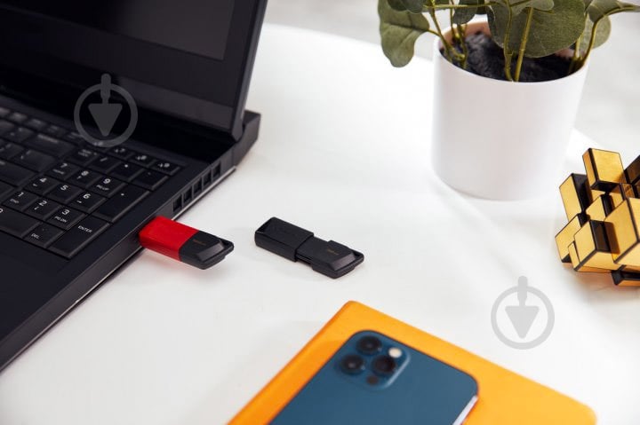Флешпам'ять USB Kingston DataTraveler Exodia M 128 ГБ USB 3.2 black/red (DTXM/128GB) - фото 9