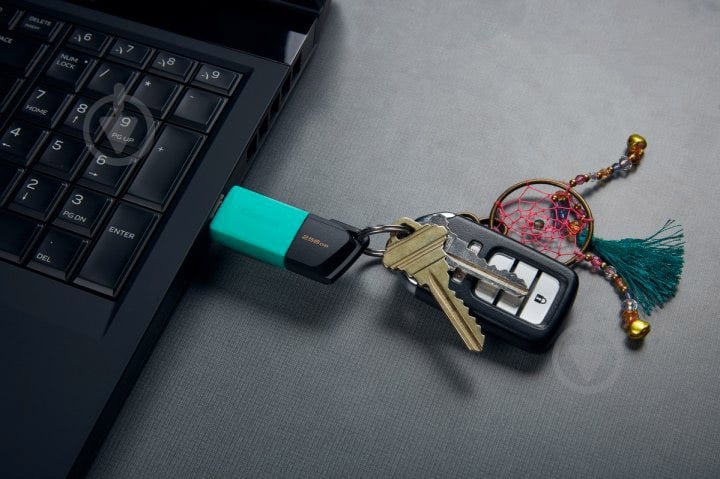 Флешпам'ять USB Kingston DataTraveler Exodia M 128 ГБ USB 3.2 black/red (DTXM/128GB) - фото 10