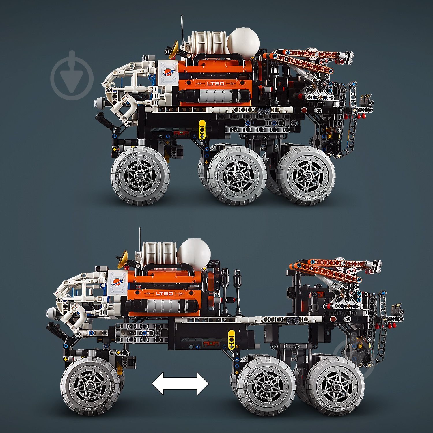 Конструктор LEGO Technic Марсохід команди дослідників 42180 - фото 9 Конструктор LEGO Technic Марсохід команди дослідників 42180 - фото 9