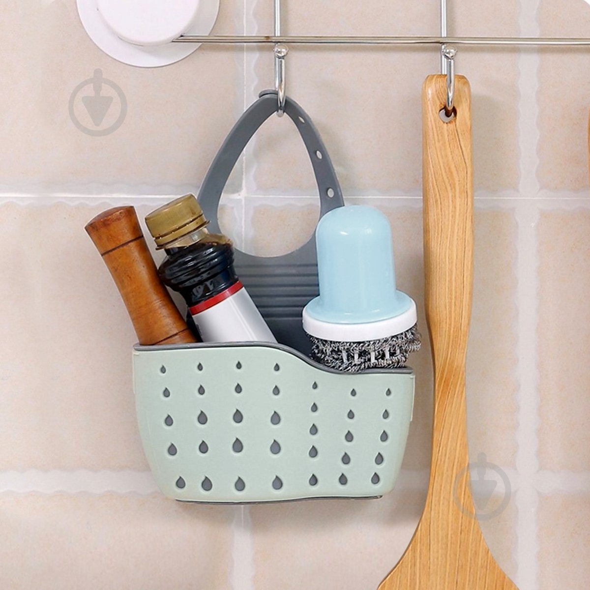 Тримач губки MVM оливковий К-1524 - фото 4