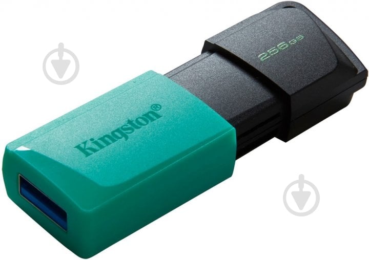 Флешпам'ять USB Kingston DataTraveler Exodia M 256 ГБ USB 3.2 black/green (DTXM/256GB) - фото 5