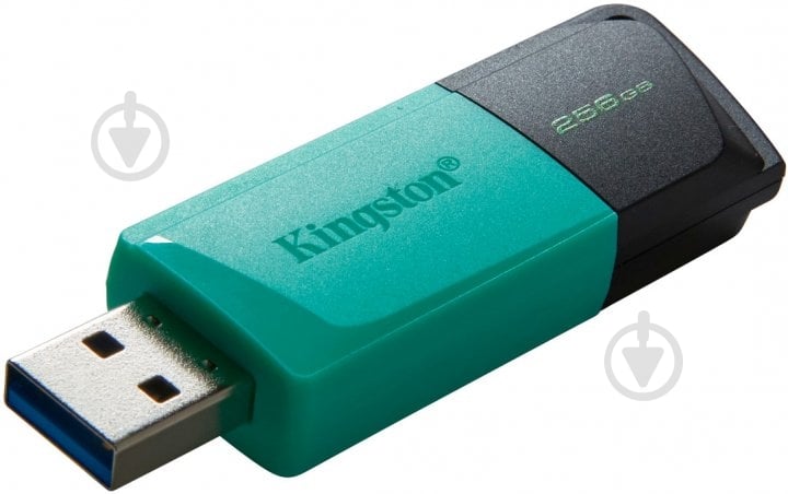 Флешпам'ять USB Kingston DataTraveler Exodia M 256 ГБ USB 3.2 black/green (DTXM/256GB) - фото 4