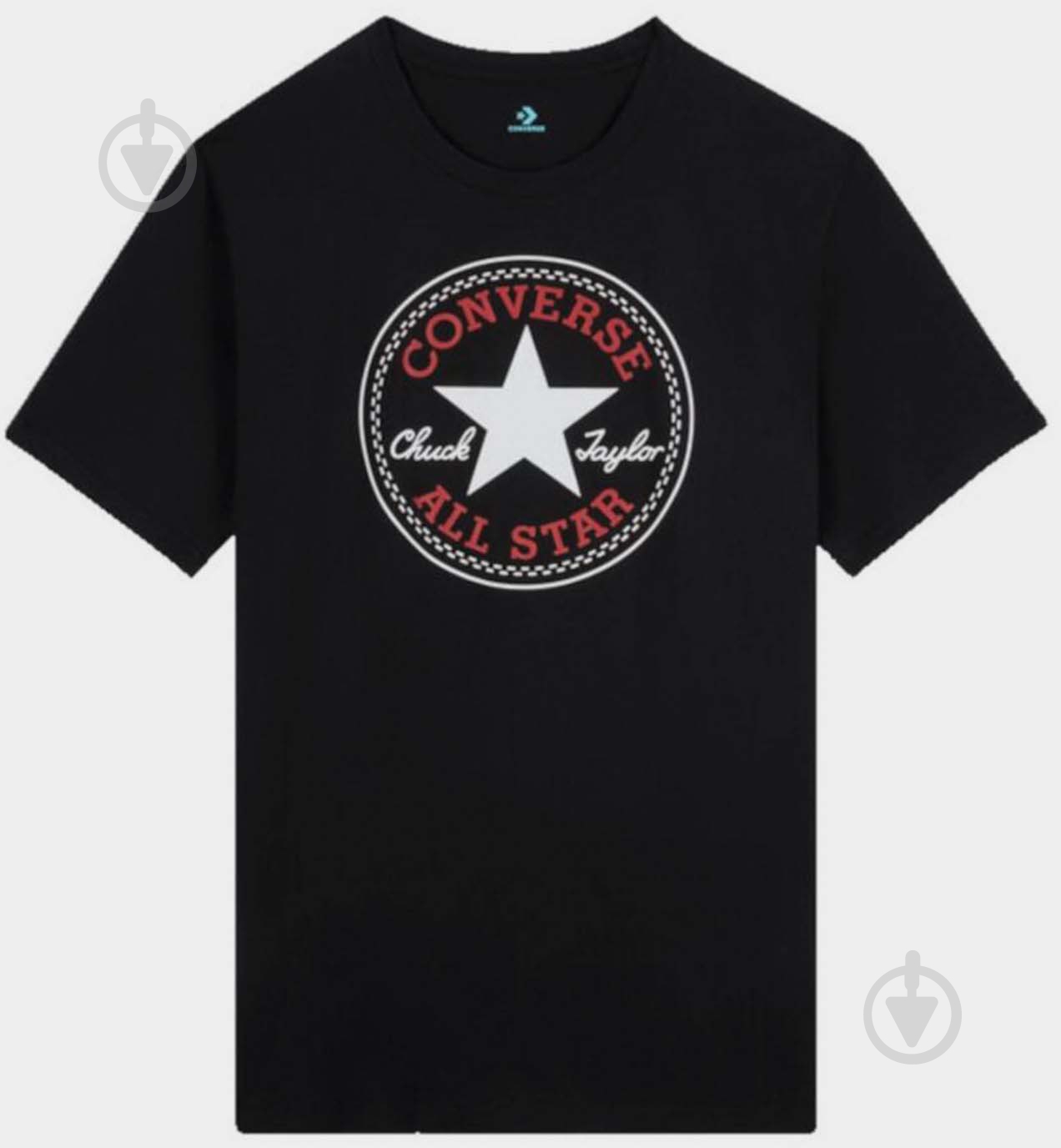Футболка Converse Chuck Patch Tee 10025459-001 р.2XS черный - фото 6