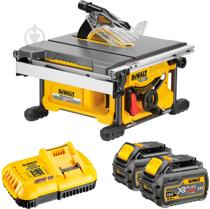 Верстат циркулярный DeWalt FleхVolt аккумуляторный DCS7485T2 - фото 1