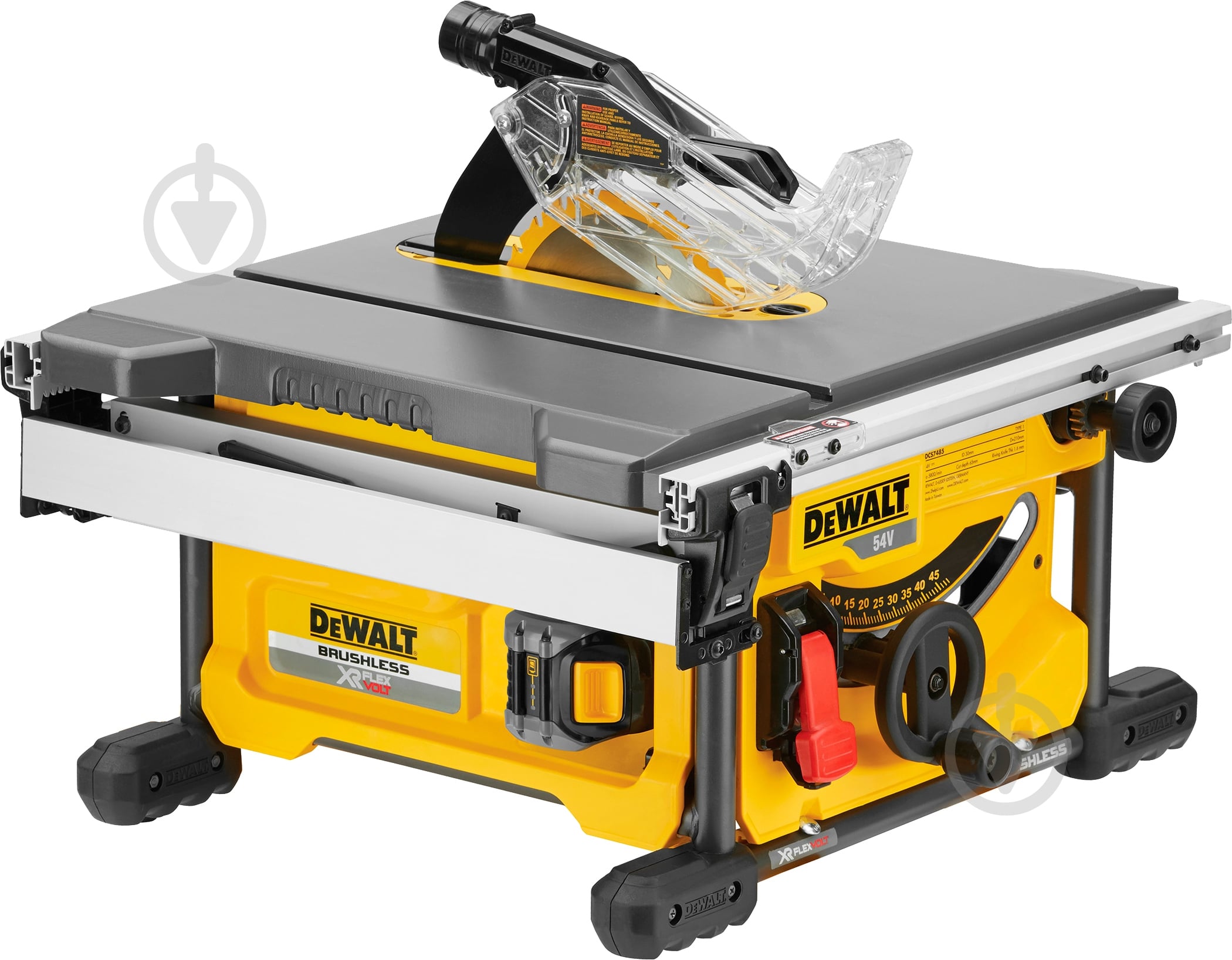 Верстат циркулярный DeWalt FleхVolt аккумуляторный DCS7485T2 - фото 3