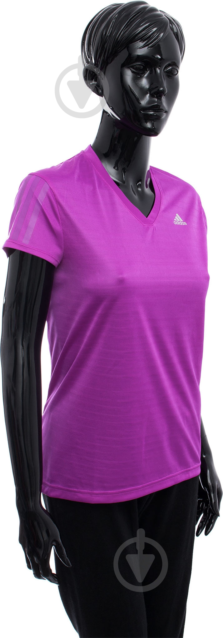 Футболка Adidas RS SS Tee AX6580 р.XS фиолетовый - фото 2