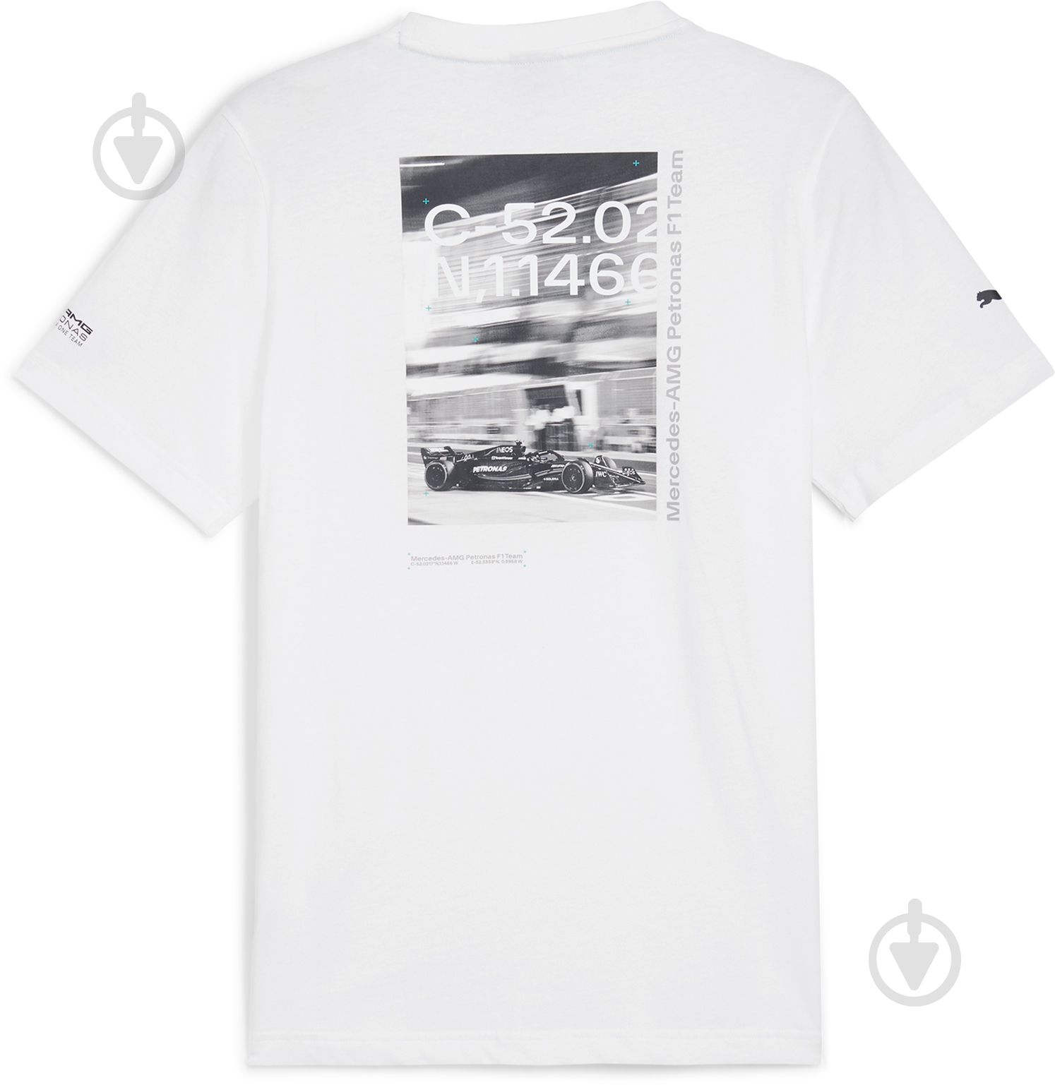 Футболка Puma MAPF1 STATEMENT TEE 62730503 р.M белый - фото 2 Футболка Puma MAPF1 STATEMENT TEE 62730503 р.M белый - фото 2