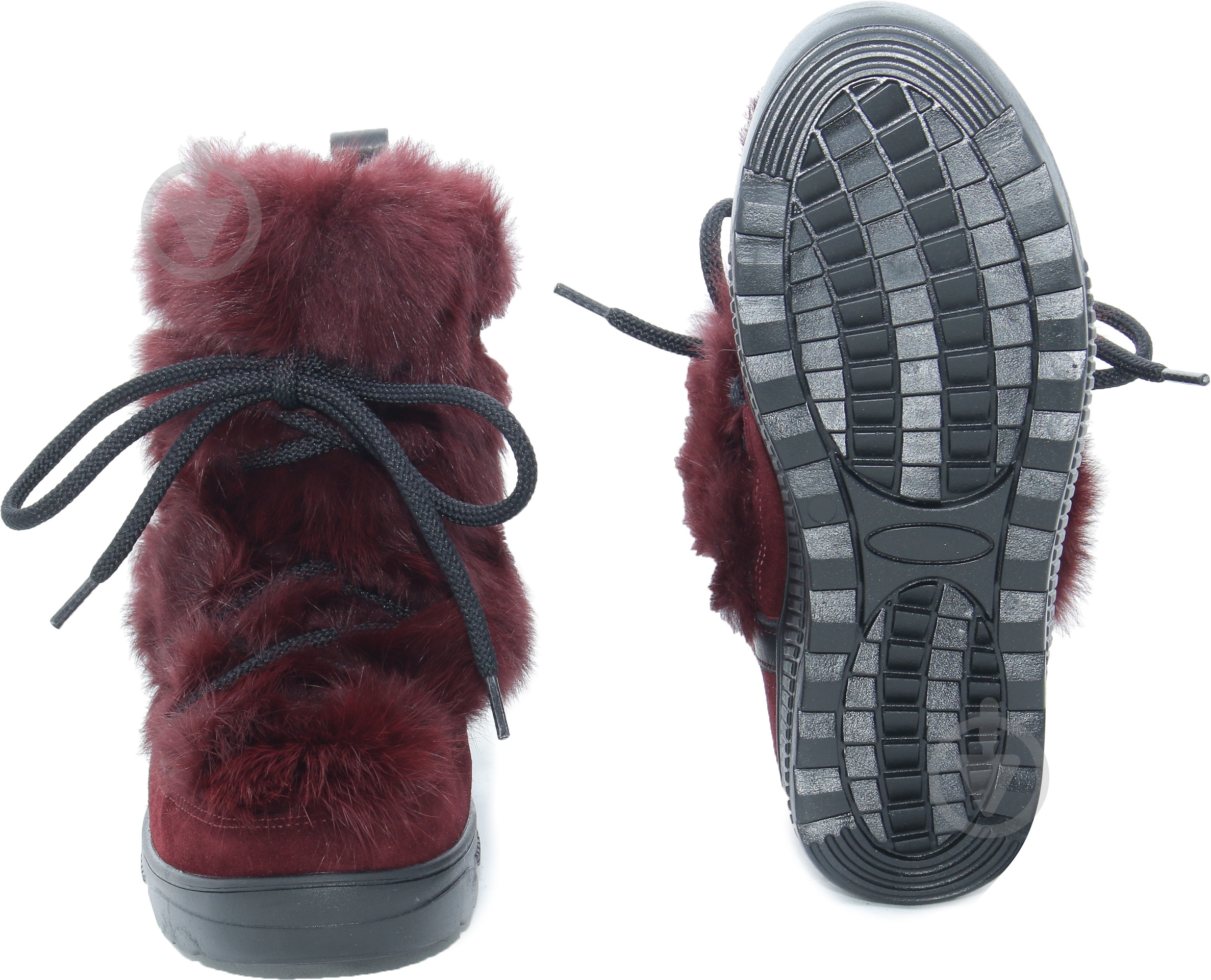 Ботинки Oscar Afterski Boots Dark-Red ANET-SHORT-bor р.36 красный - фото 4