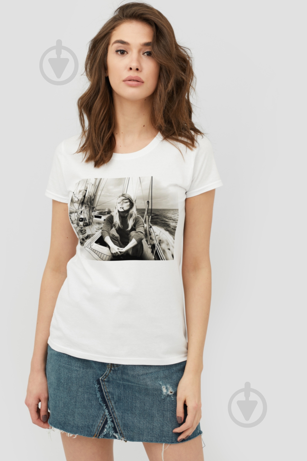 Футболка YAPPI WW1981 р.L белый - фото 1 Футболка YAPPI WW1981 р.L белый - фото 1