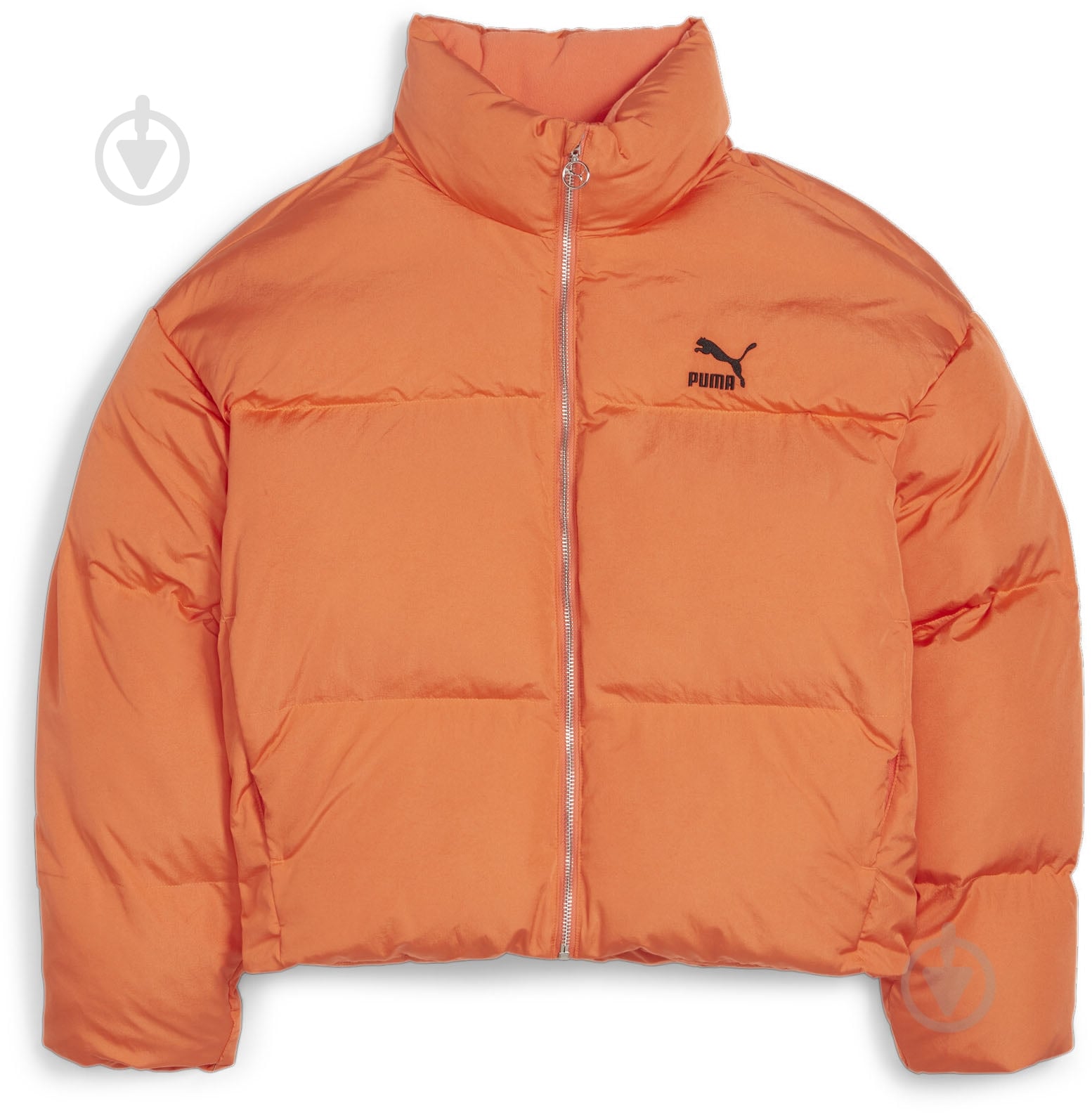 Куртка женская зимняя Puma CLASSICS OVERSIZED PUFFER JACKET 62169360 р.M оранжевая - фото 1