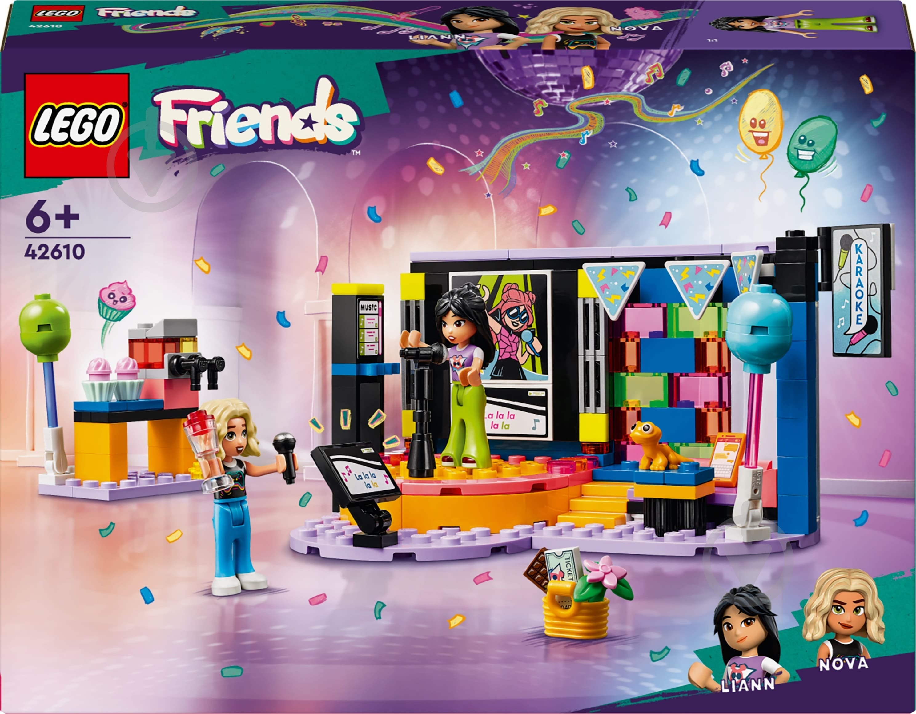 Конструктор LEGO Friends Караоке-вечеринка 42610 - фото 1