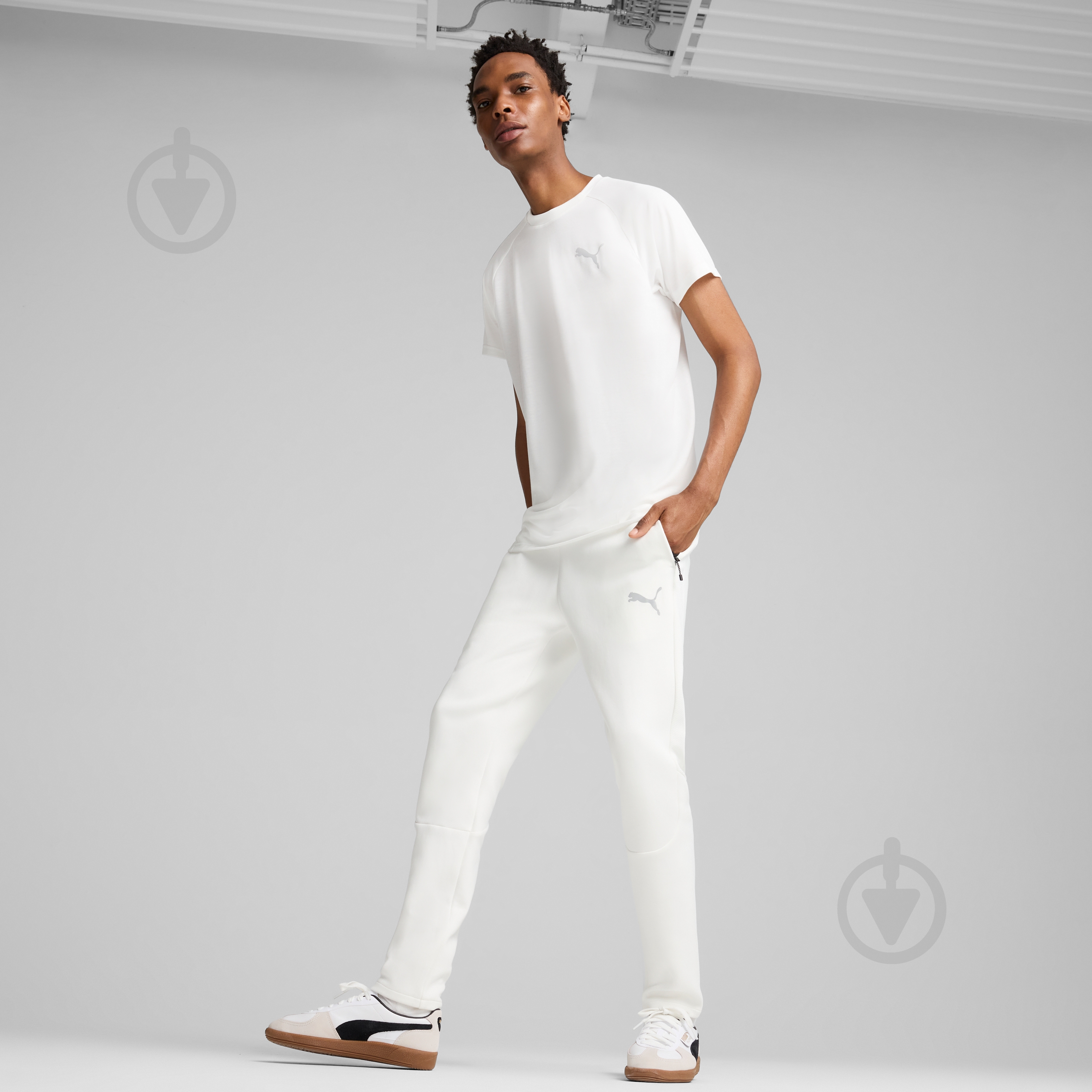 Футболка Puma EVOSTRIPE Tee 68169702 р.M белый - фото 5