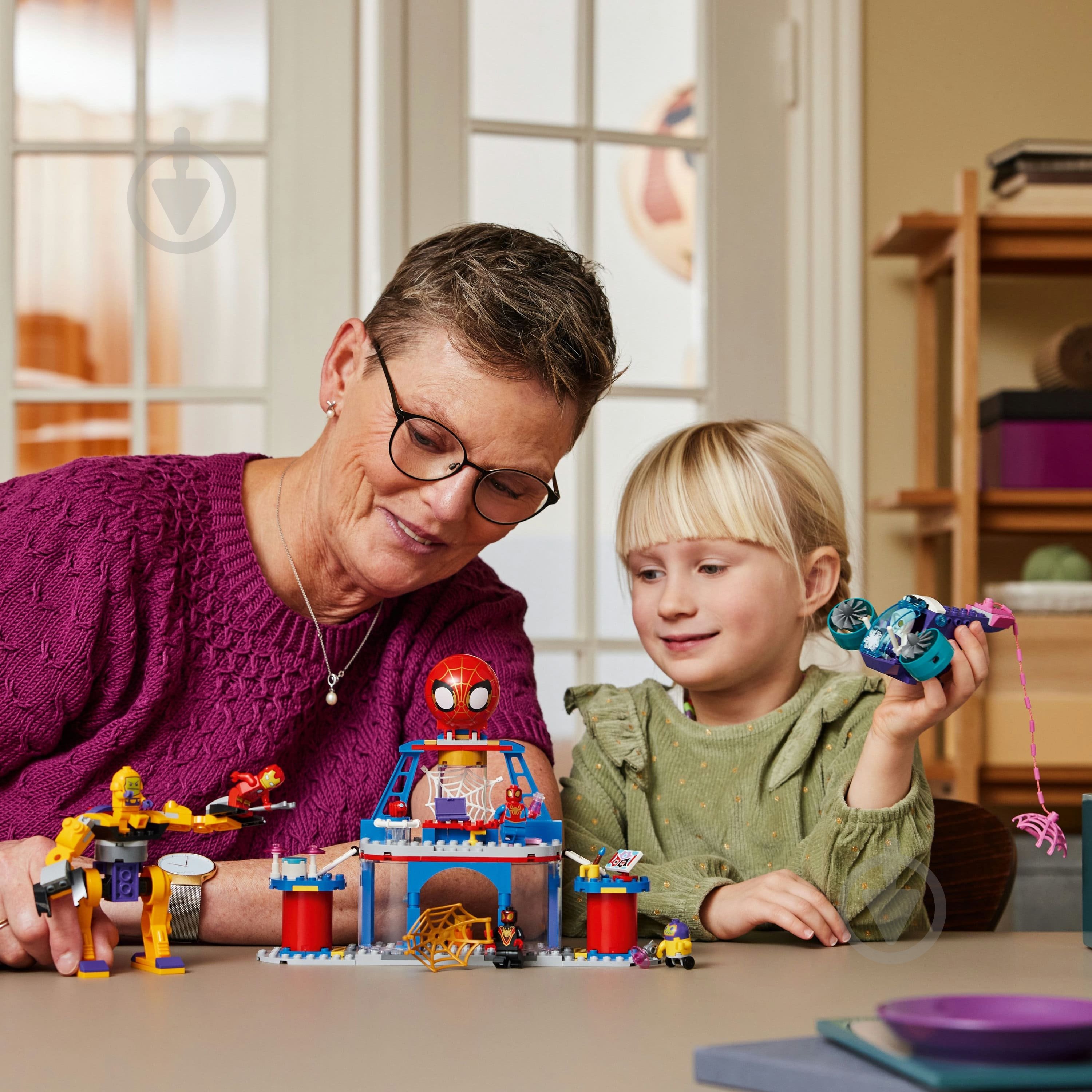 Конструктор LEGO Super Heroes Marvel Паутинная штаб-квартира команды Паука 10794 - фото 4