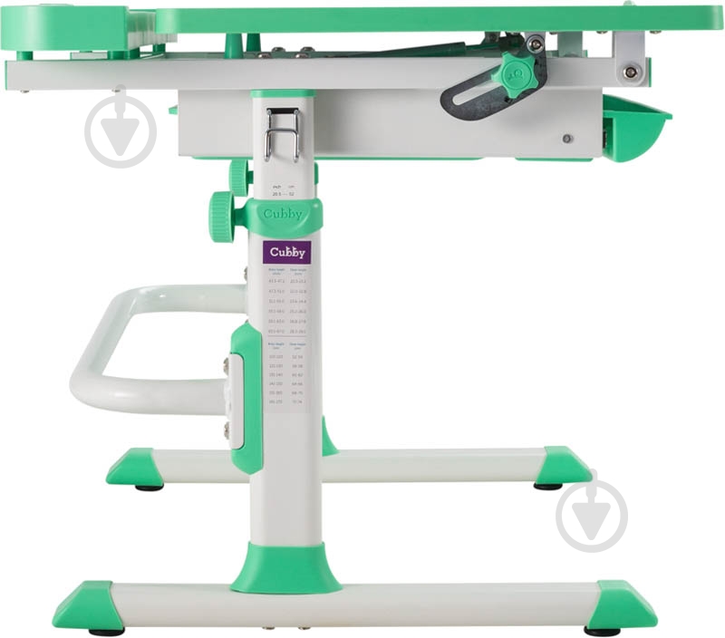 Комплект парта и стул-трансформер FunDesk Disa Green - фото 8 Комплект парта и стул-трансформер FunDesk Disa Green - фото 8