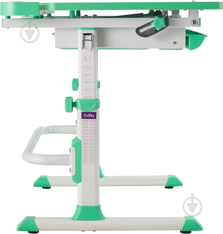 Комплект парта и стул-трансформер FunDesk Disa Green - фото 9 Комплект парта и стул-трансформер FunDesk Disa Green - фото 9