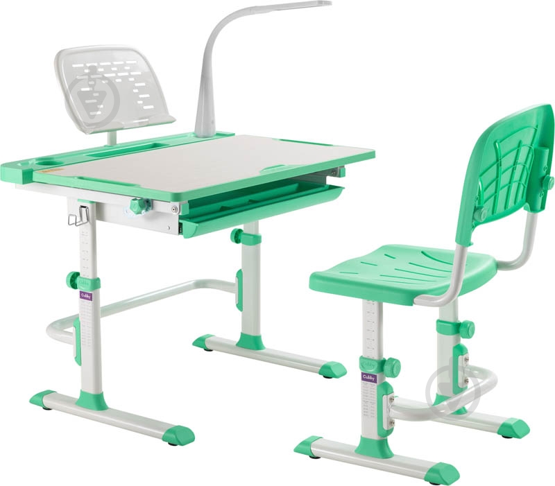 Комплект парта и стул-трансформер FunDesk Disa Green - фото 41 Комплект парта и стул-трансформер FunDesk Disa Green - фото 41