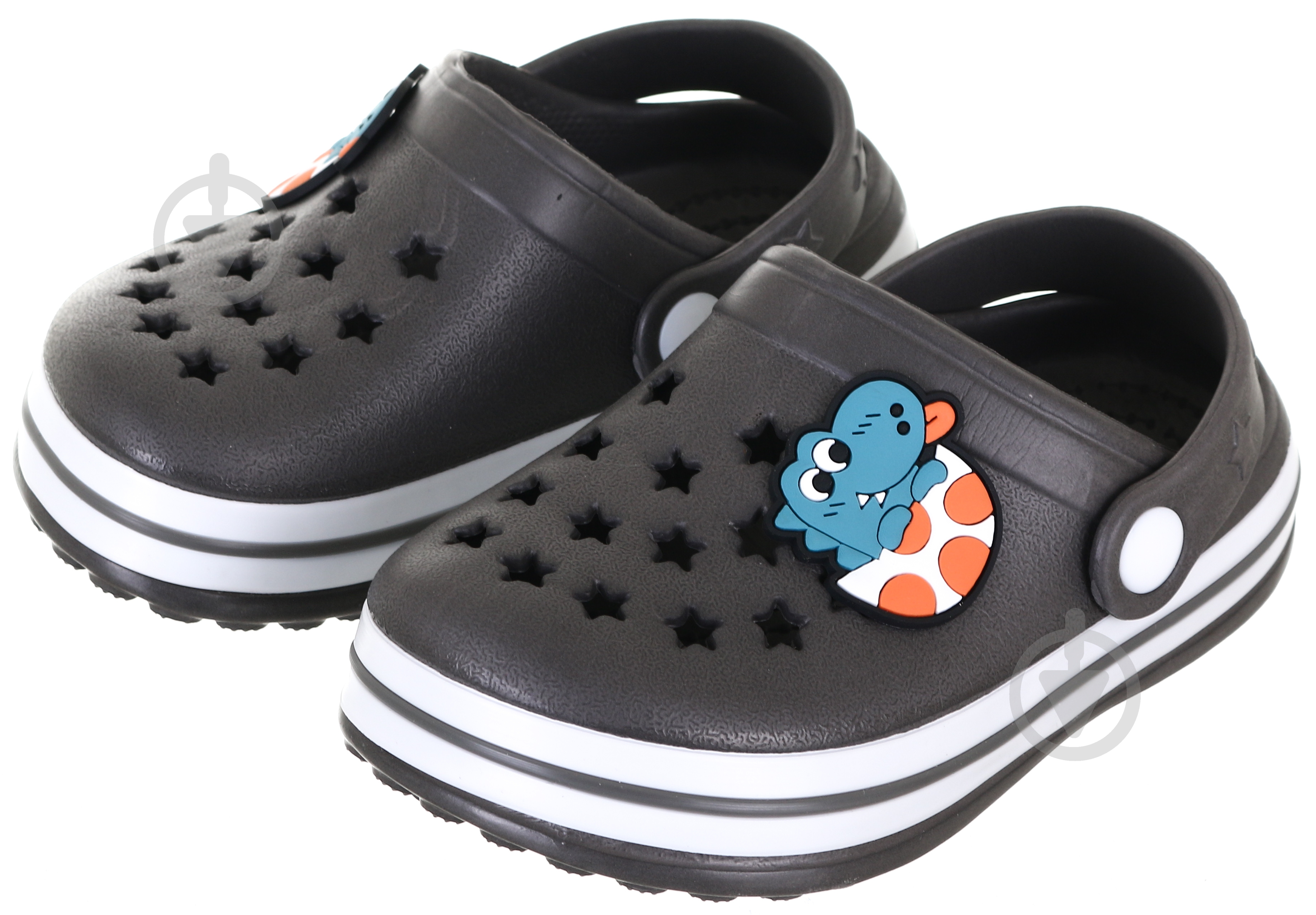 Сабо унісекс HW Динозавр р.24 сірий (ls-23052) - фото 1
