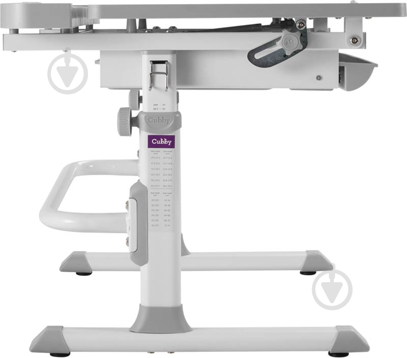 Комплект парта и стул-трансформер FunDesk Disa Grey - фото 8 Комплект парта и стул-трансформер FunDesk Disa Grey - фото 8