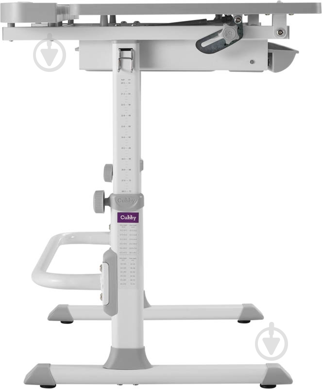 Комплект парта и стул-трансформер FunDesk Disa Grey - фото 10 Комплект парта и стул-трансформер FunDesk Disa Grey - фото 10