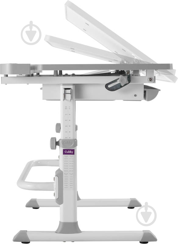 Комплект парта и стул-трансформер FunDesk Disa Grey - фото 11 Комплект парта и стул-трансформер FunDesk Disa Grey - фото 11