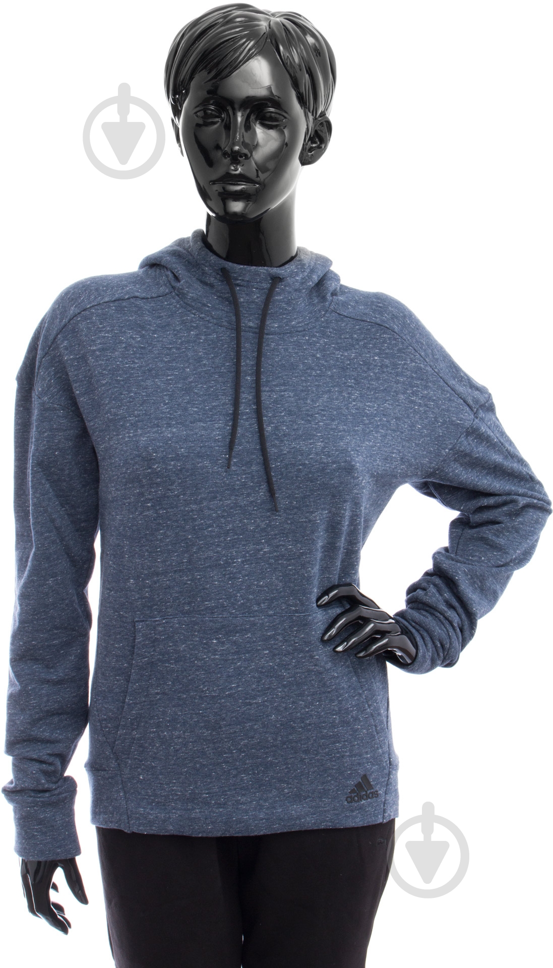 Худи Adidas CO FL HOOD AX7538 р. 2XS синий - фото 1 Худи Adidas CO FL HOOD AX7538 р. 2XS синий - фото 1
