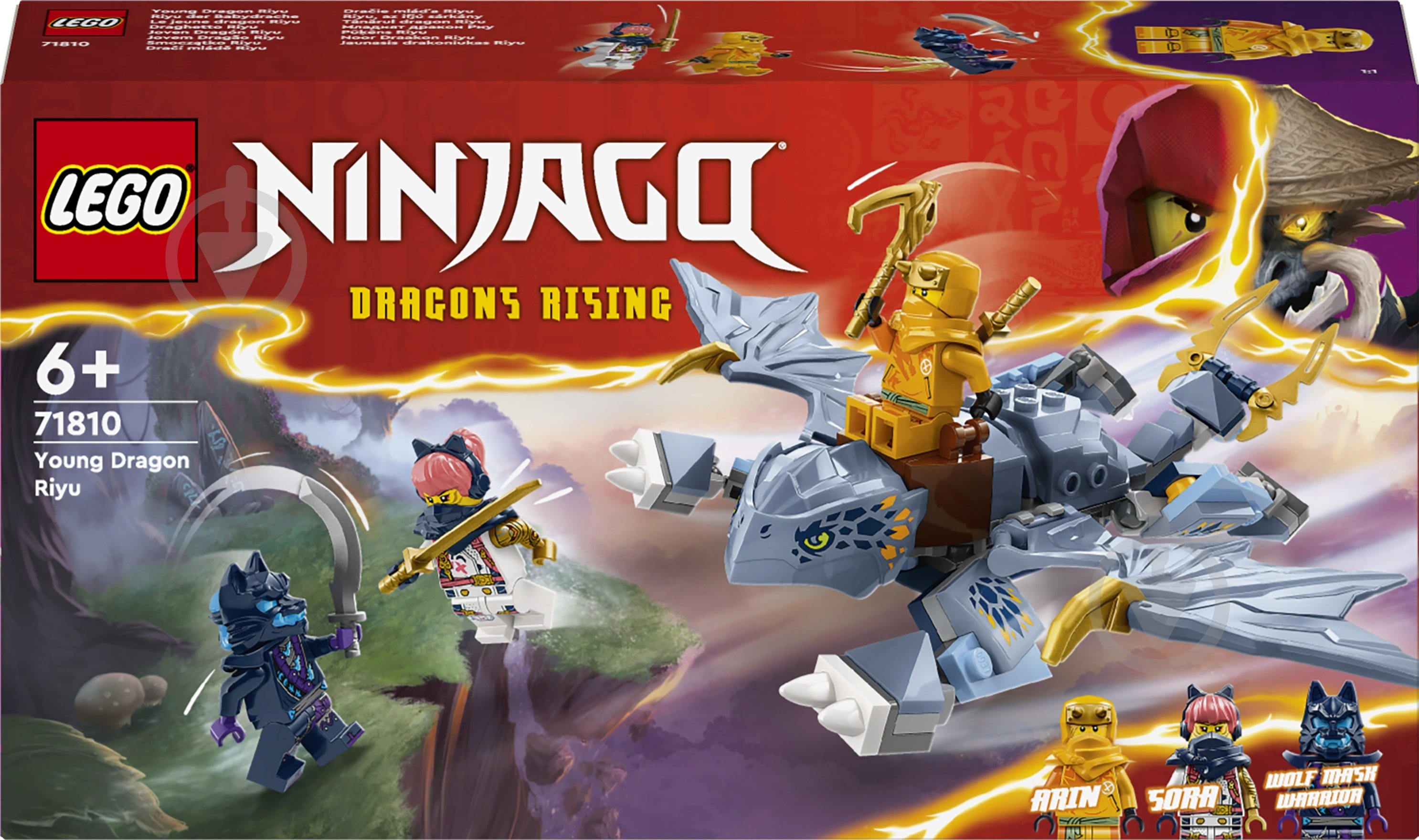 Конструктор LEGO NINJAGO Молодий дракон Рію 71810 - фото 1
