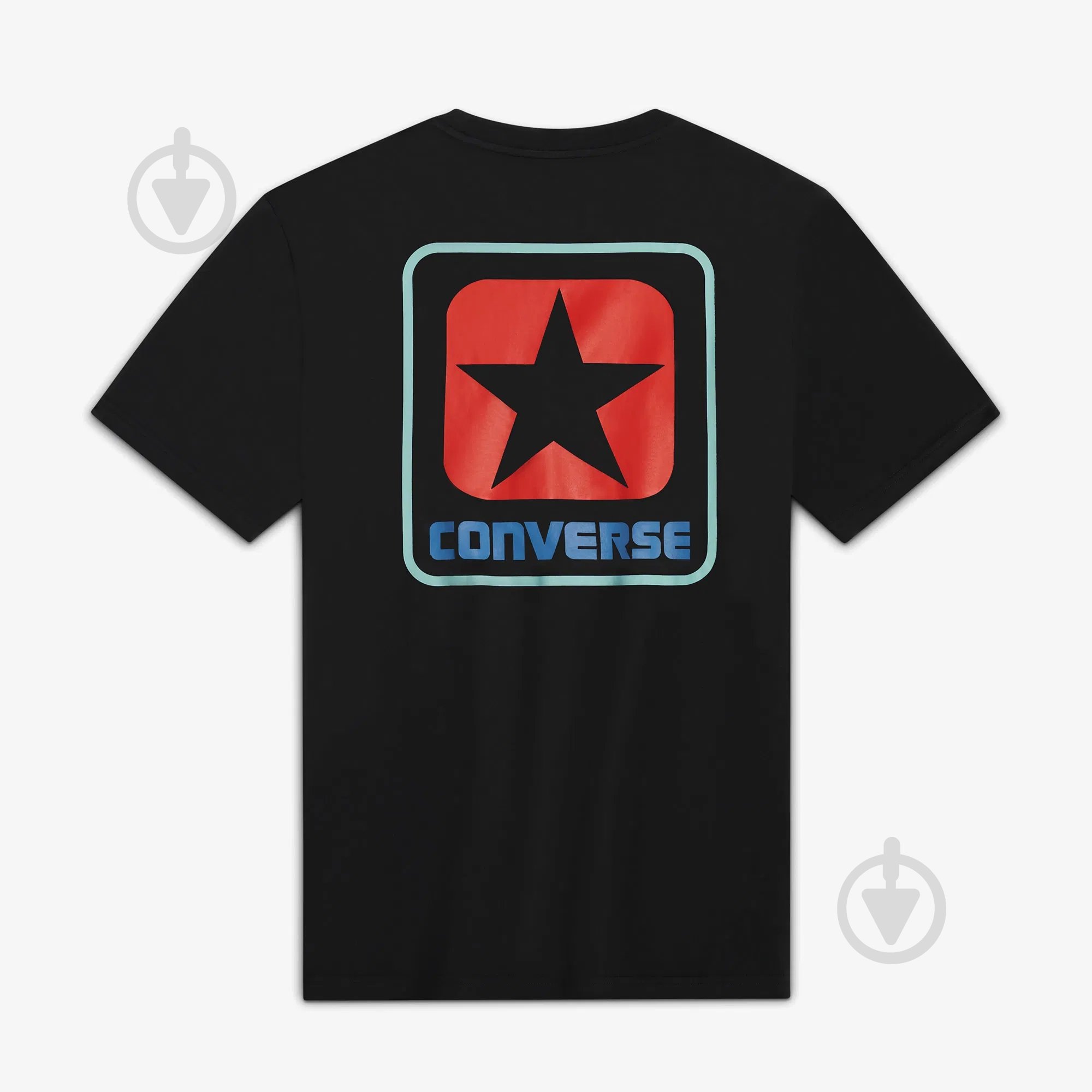 Футболка Converse CONVERSE BOX STAR TEE 10027993-001 р.XL черный - фото 2