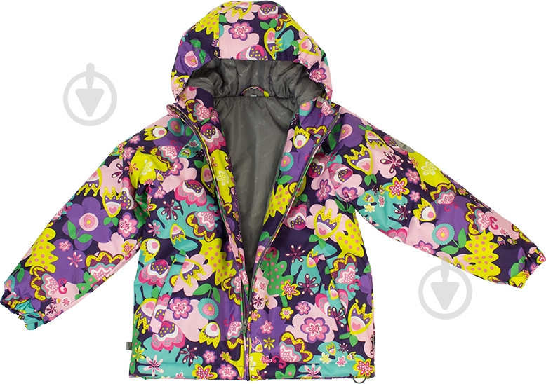 Куртка детская для девочки HUPPA Classy р.128 фиолетовый 61353 - фото 4