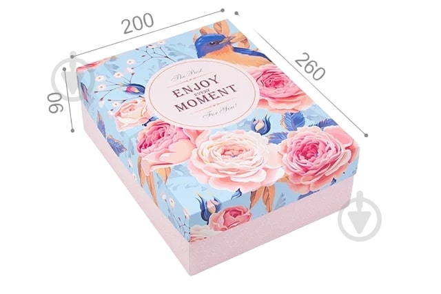 Коробка подарочная Enjoy 25x20x9 см - фото 1 Коробка подарочная Enjoy 25x20x9 см - фото 1