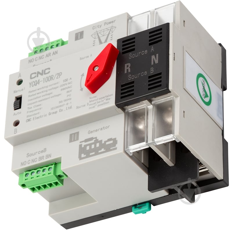ᐉ Переключатель автоматический CNC YCQ4-100R/2P 220V 100A