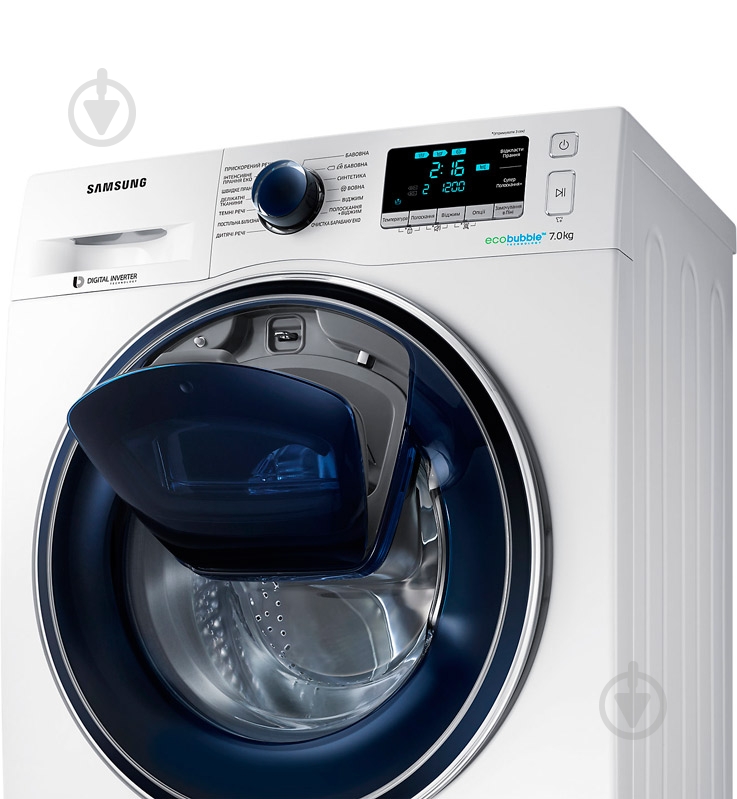 Пральна машина Samsung WW70K62109WDUA - фото 10