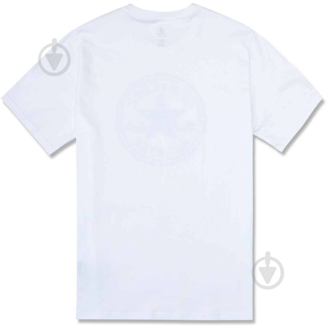 Футболка Converse Chuck Patch Tee 10025459-102 р.XS белый - фото 7