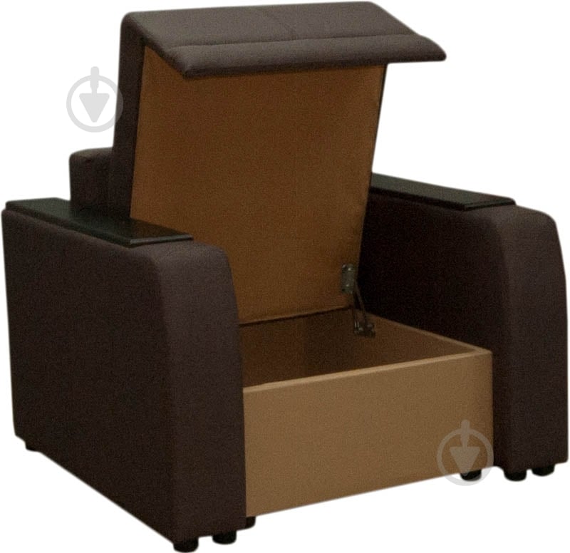 Кресло Кедр ПЛЕЙН серый - фото 2