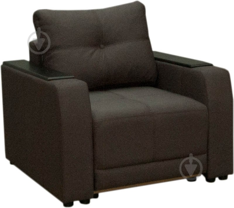 Кресло Кедр ПЛЕЙН серый - фото 1