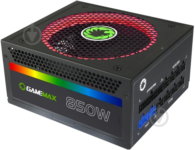 Блок питания GameMax RGB850 850 Вт - фото 6 Блок питания GameMax RGB850 850 Вт - фото 6