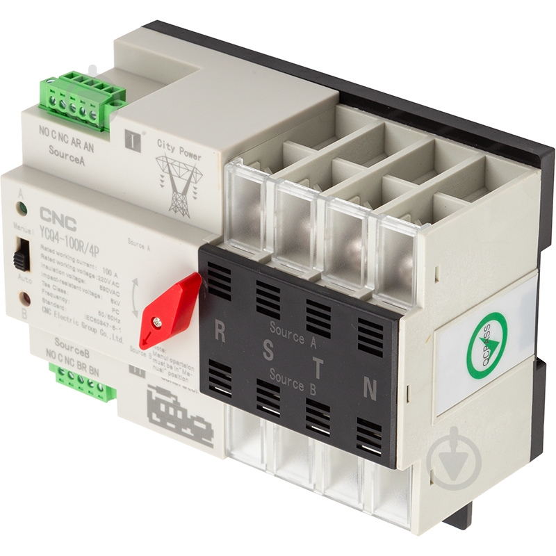 ᐉ Переключатель автоматический CNC YCQ4-100R/4P 220V 100A