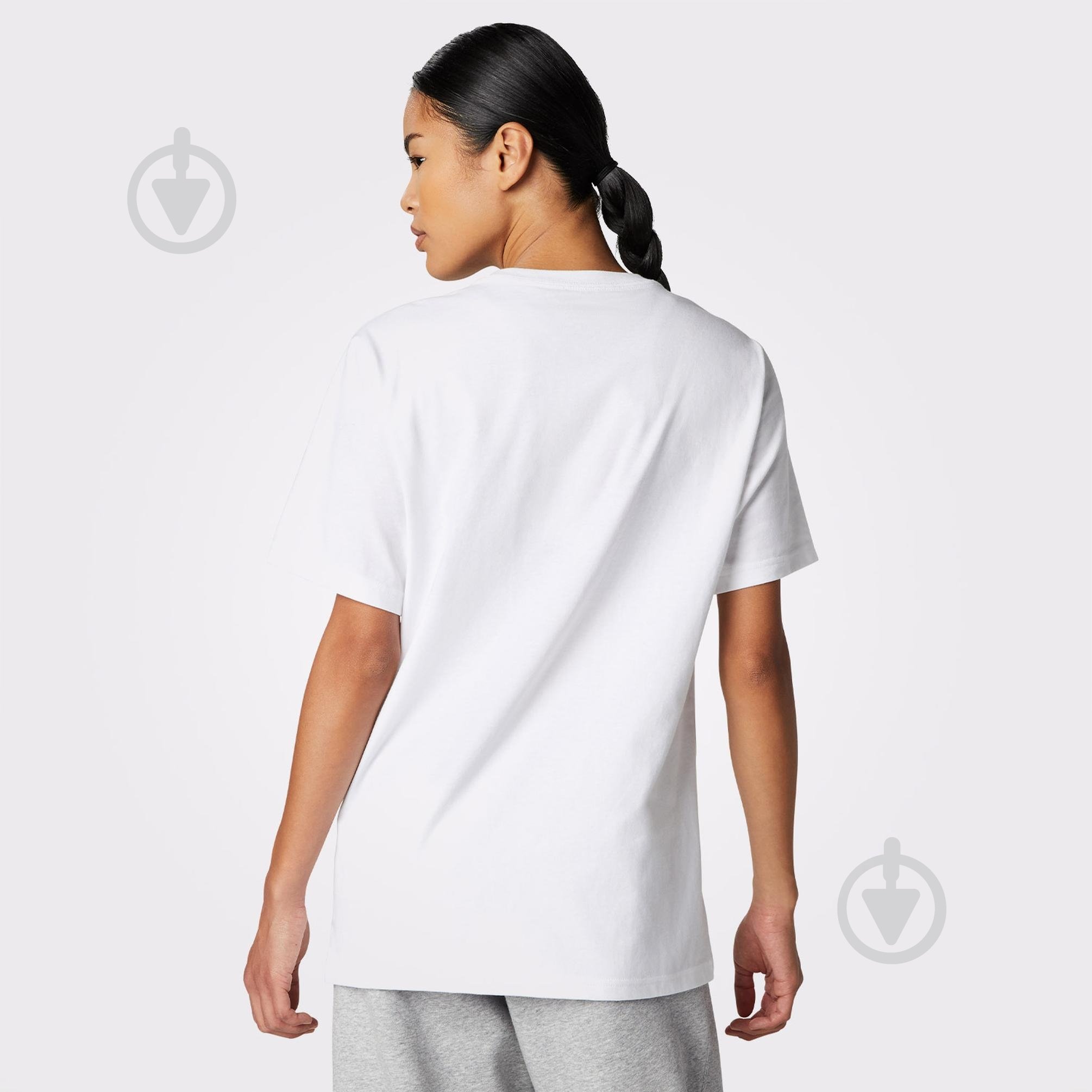 Футболка Converse Star Chevron Tee 10023876-102 р.XS белый - фото 2