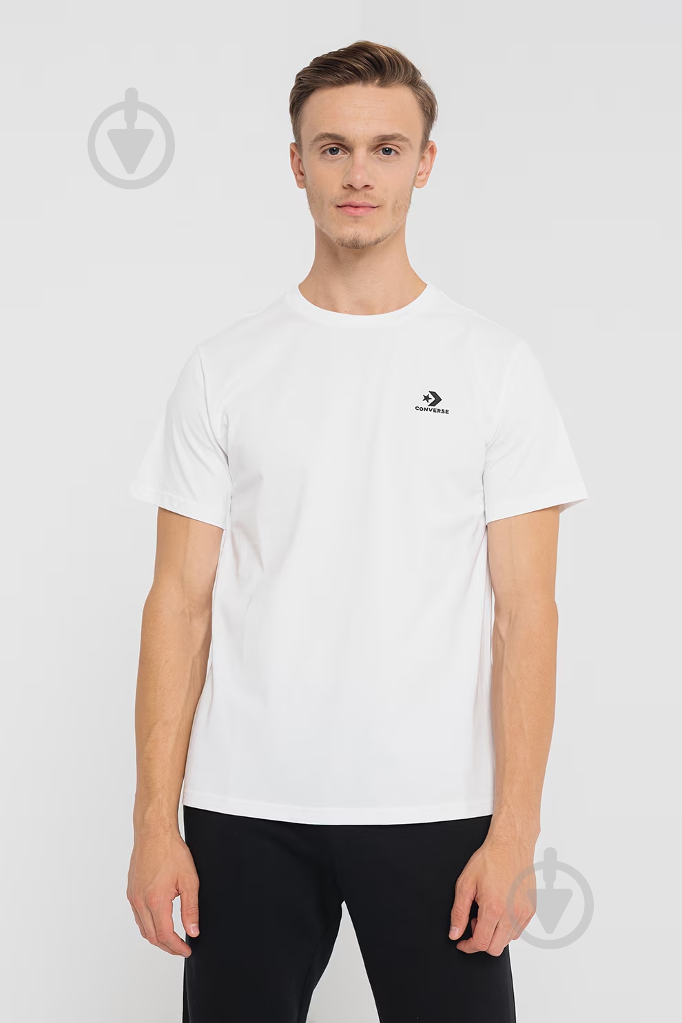Футболка Converse Star Chevron Tee 10023876-102 р.XS белый - фото 6