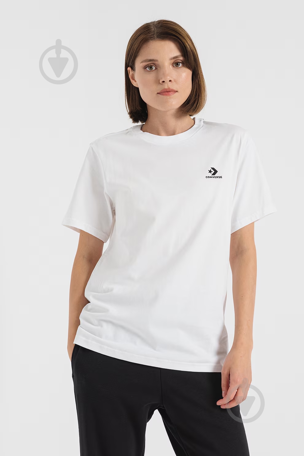 Футболка Converse Star Chevron Tee 10023876-102 р.XS белый - фото 7