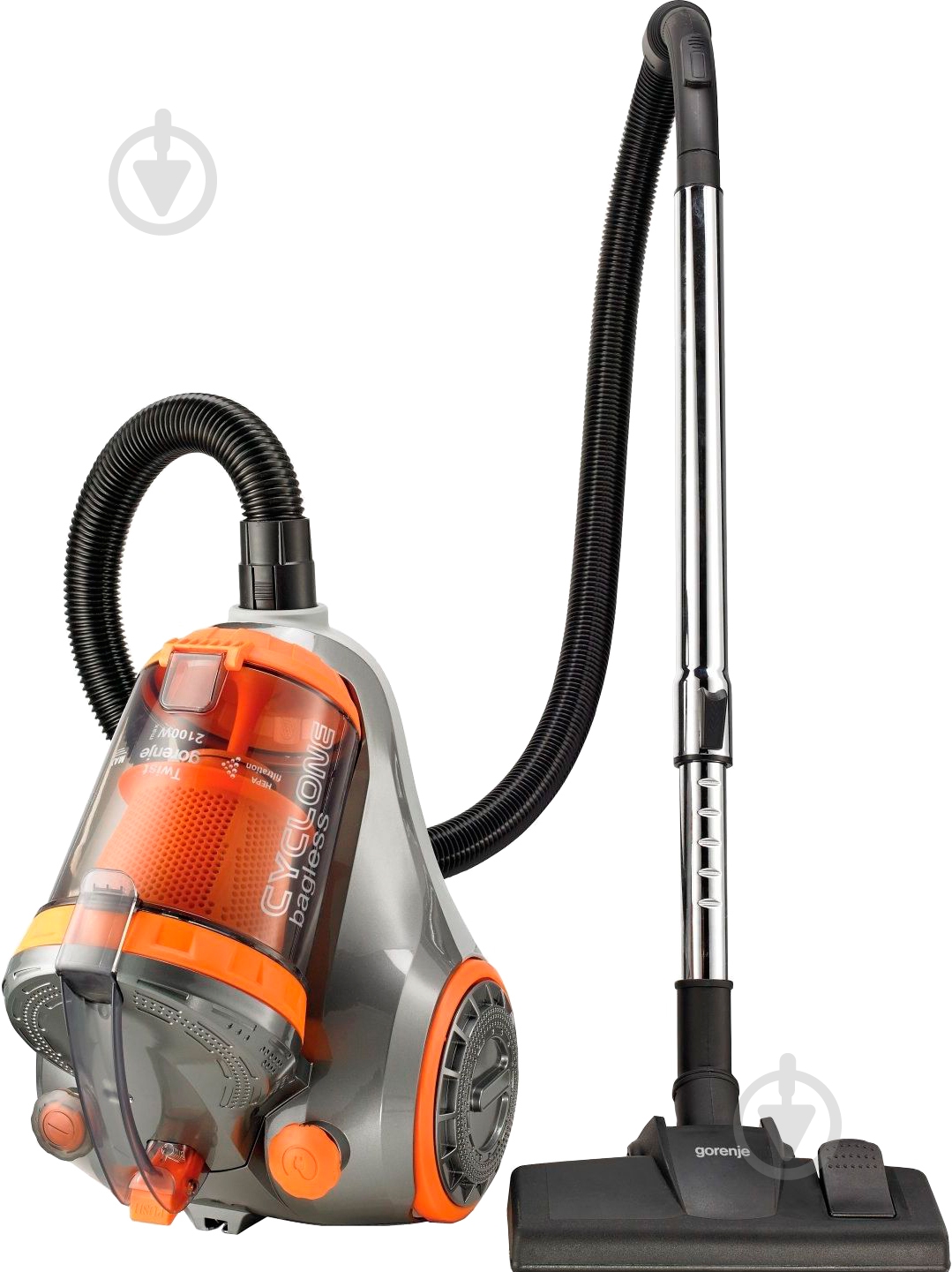 Пылесос Gorenje VC2101SCY - фото 1 Пылесос Gorenje VC2101SCY - фото 1