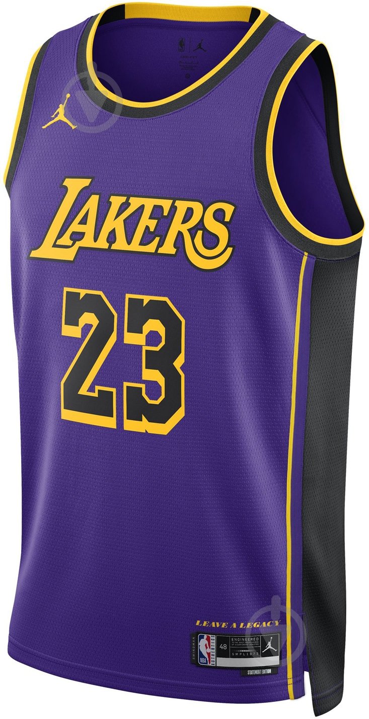 Майка Nike Los Angeles Lakers Statement Edition DO9530-508 р.2XL фиолетовый - фото 1