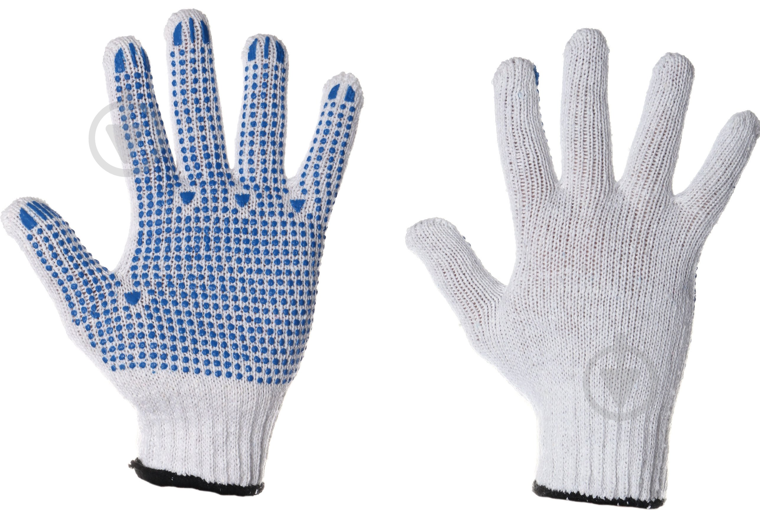 Перчатки Delta Plus TP169 с покрытием ПВХ точка L (9) WUATP16909 - фото 1