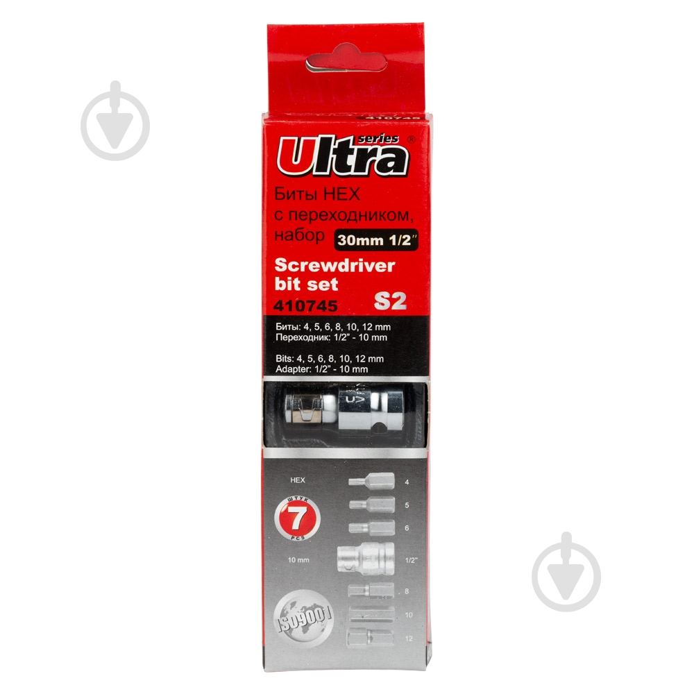 Набор бит Ultra 1/2 7 шт. 4013202 - фото 3