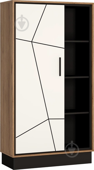 Пенал Meble Wojcik BROLO BROR01 1D дуб катания - фото 1