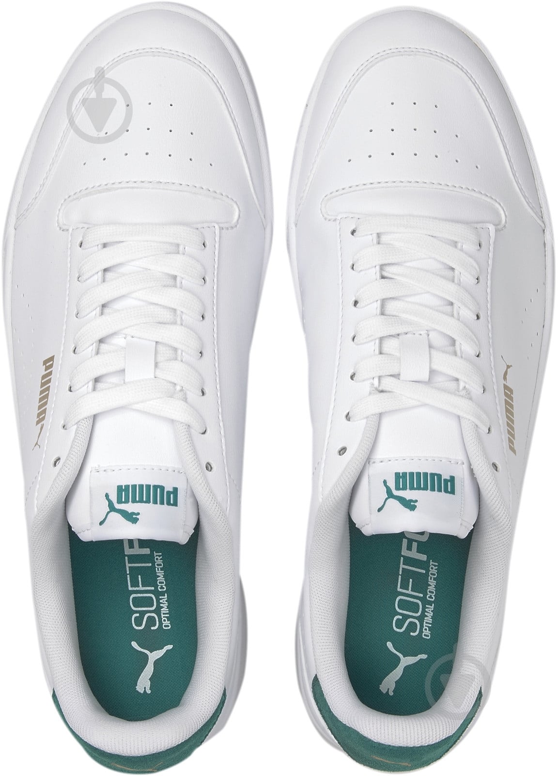Кроссовки мужские демисезонные Puma Shuffle Perf 38015002 р.42 белые - фото 5