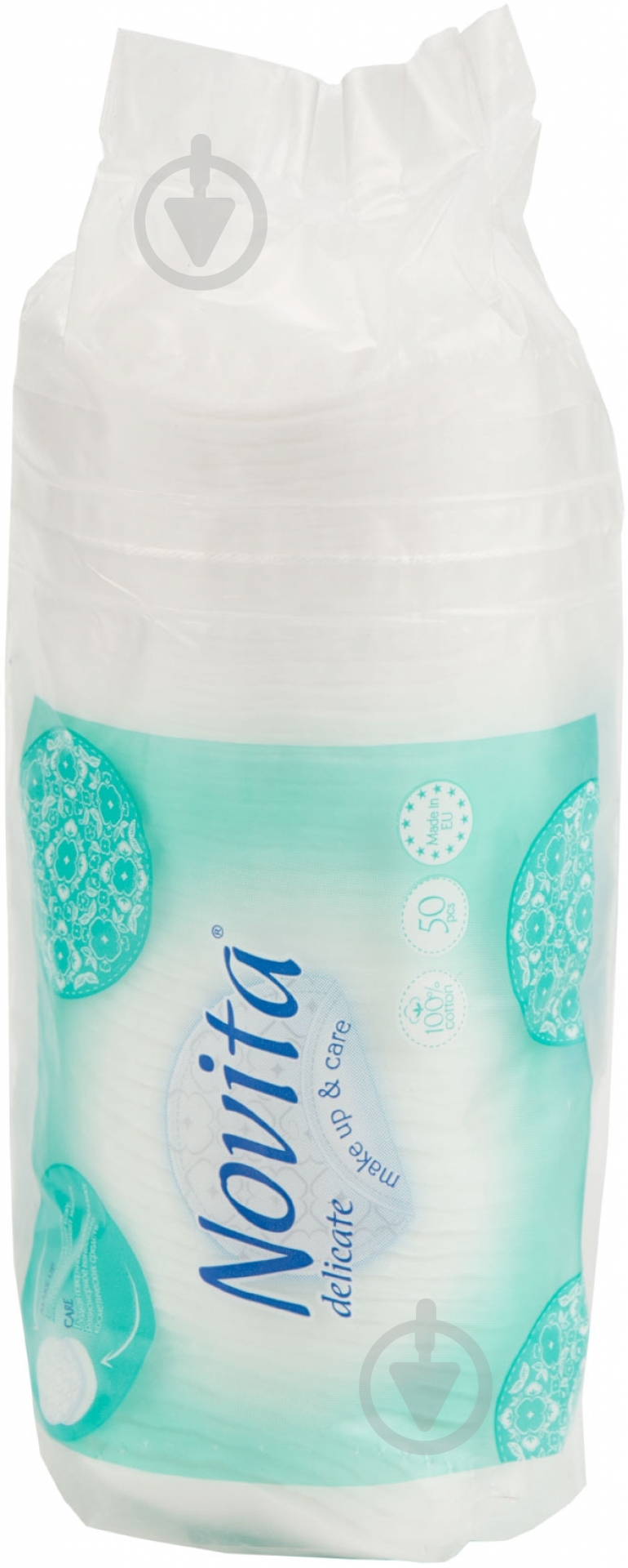 Ватні диски Novita delicate make up & care 50 шт. - фото 2