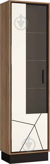 Витрина Meble Wojcik BROLO BROV01L 1D дуб катания - фото 1 Витрина Meble Wojcik BROLO BROV01L 1D дуб катания - фото 1