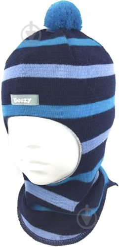 Шапочка дитяча для хлопчика Beezy 48/19 р. 1 синій 1622 - фото 2 Шапочка дитяча для хлопчика Beezy 48/19 р. 1 синій 1622 - фото 2